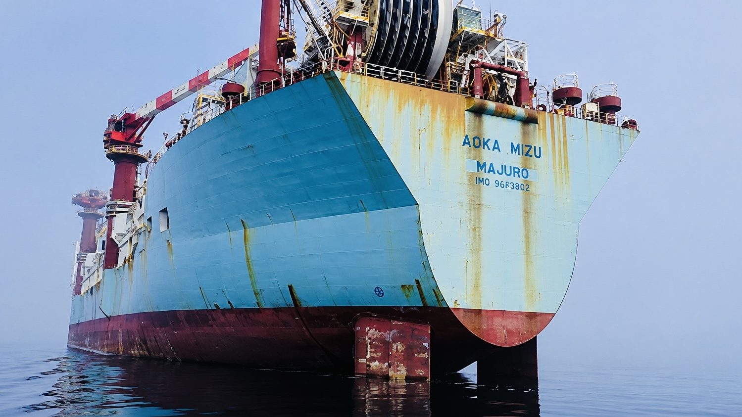 Aoka Mizu: FPSO Transit Call & Bunkering at Walvis Bay – Bluewater Energy Services project at Walvis Bay