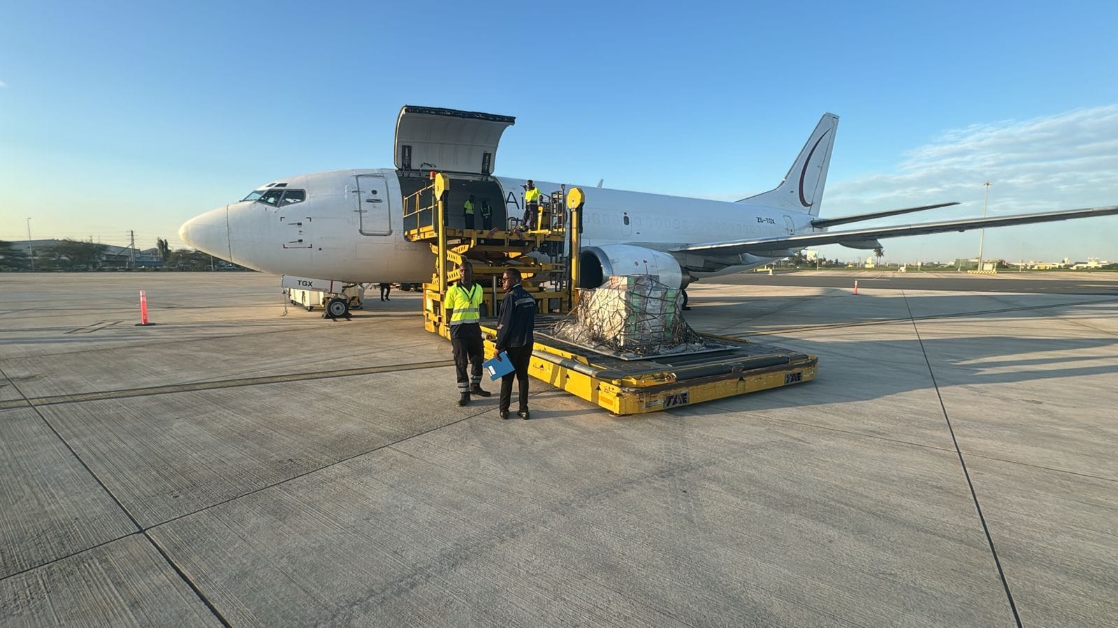 Baker Hughes: Tanzania Explosives Air Charter – Baker Hughes marine logistics project at Dar es Salaam via Johannesburg (2024)