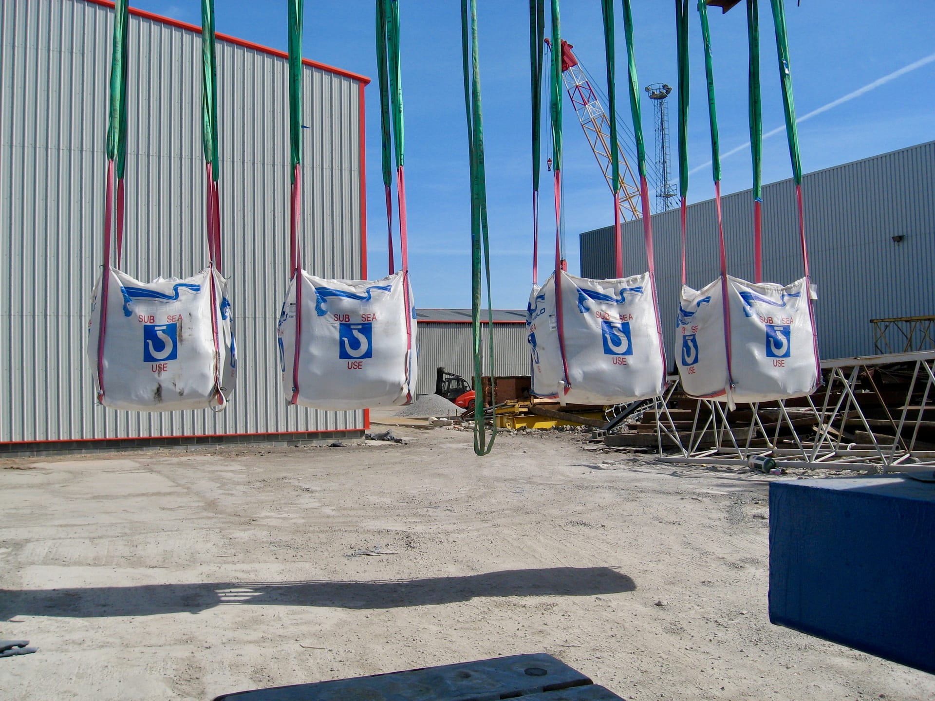Oceaneering: Subsea Grout Bags – Oceaneering subsea project at Cape Town