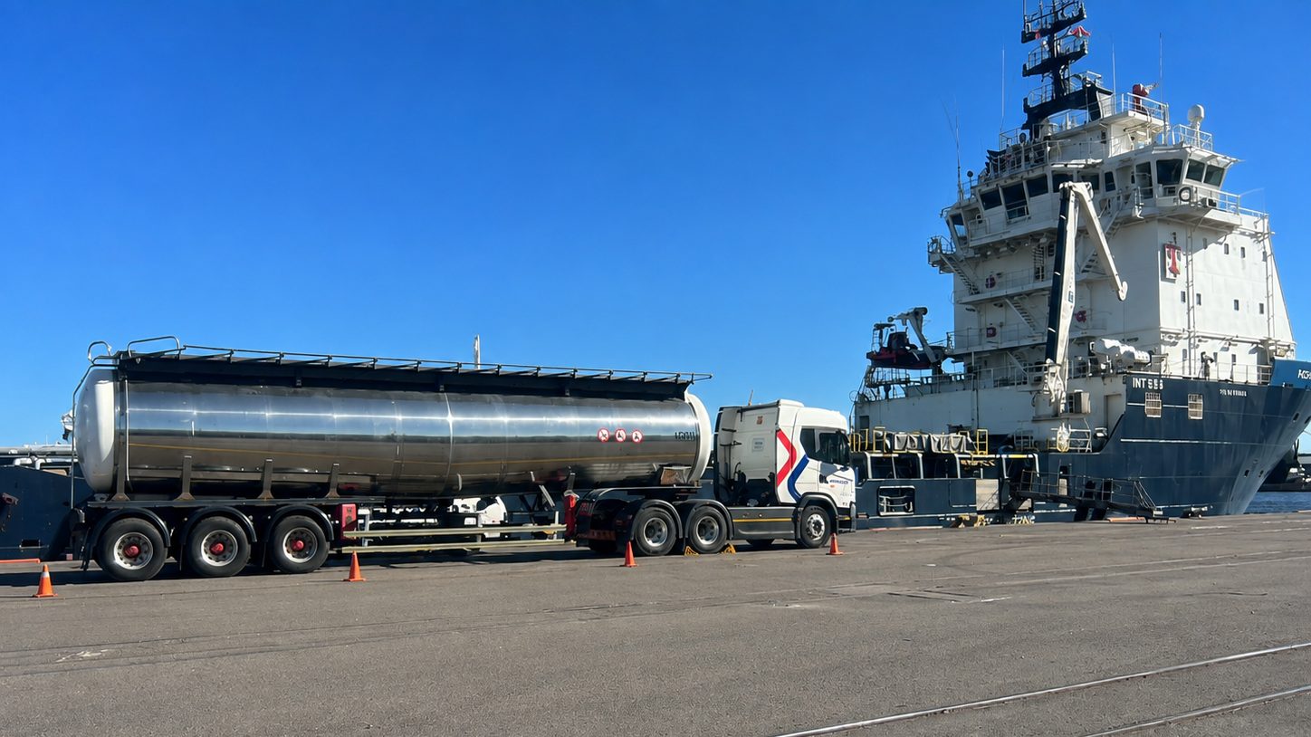 MEG Mobilisation, Durban – Pemba – Tidewater marine logistics project at Durban · Pemba, Mozambique (2025–2026)